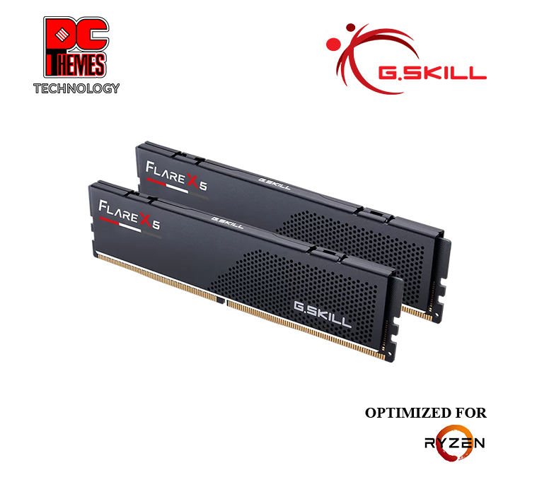 メモリー G.SKILL FLAREX5 DDR5 6000MHz 16GBx2 32gb G.skill Flare X5 6000mhz 64GB CL30 DDR5 Desktop Memory - [Ryzen]
